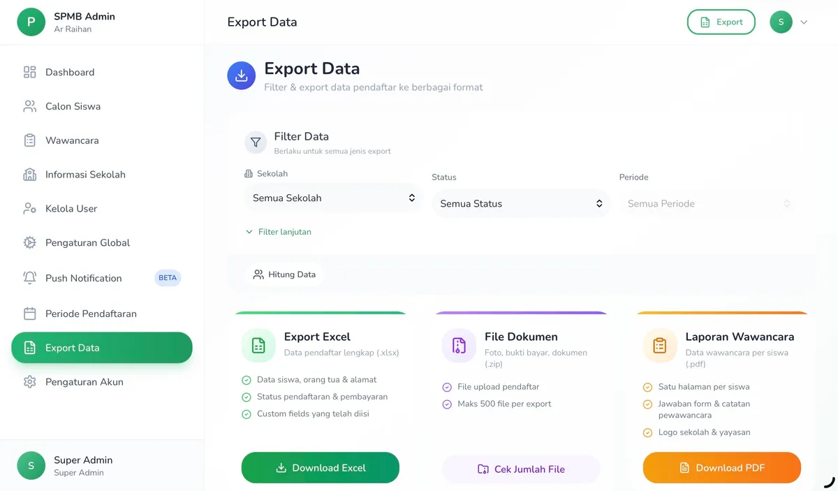 MadaniCore - Foundation Management Platform screenshot 3